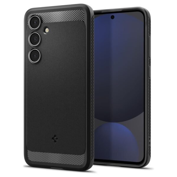 Spigen Rugged Armor Galaxy S24 FE Mat Zwart