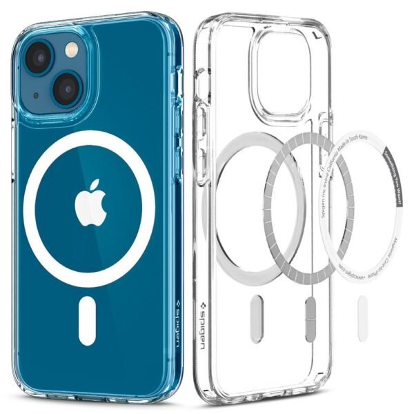 Spigen Ultra Hybrid MagSafe Hoesje iPhone 13 Mini Wit
