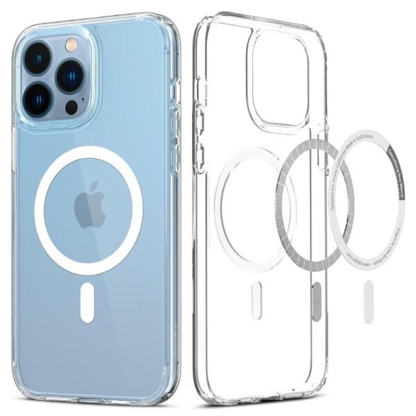 Spigen Ultra Hybrid MagSafe Hoesje iPhone 13 Pro Wit