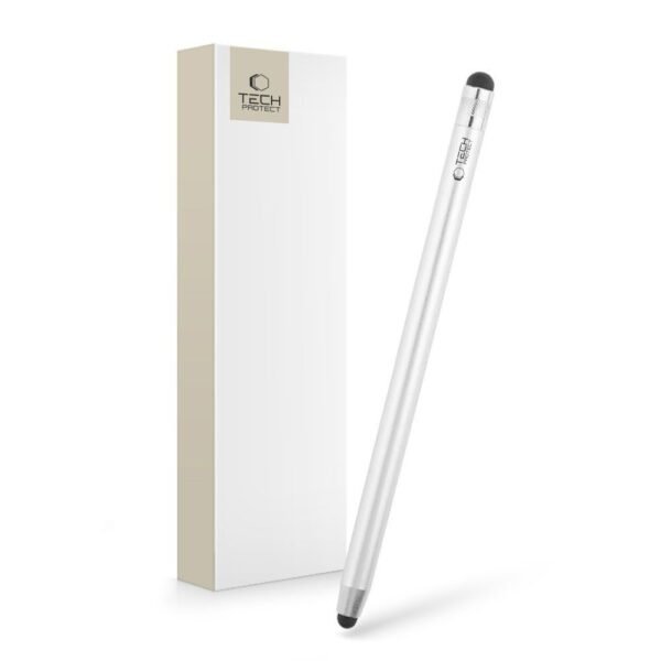Tech-Protect Touch Styluspen Zilver