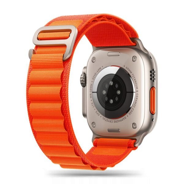 Tech-Protect Nylon Pro Apple Watch 8 / 9 / 10 / 11 / SE / Ultra (44 / 45 / 46 / 49 Mm) Oranje