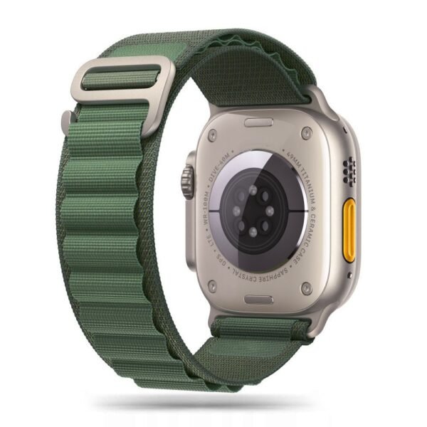 Tech-Protect Nylon Pro Apple Watch 8 / 9 / 10 / 11 / SE / Ultra (44 / 45 / 46 / 49 Mm) Military Groen