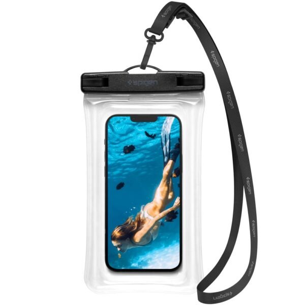 Spigen A610 Universeel Waterproof Floating Hoes Crystal Transparant
