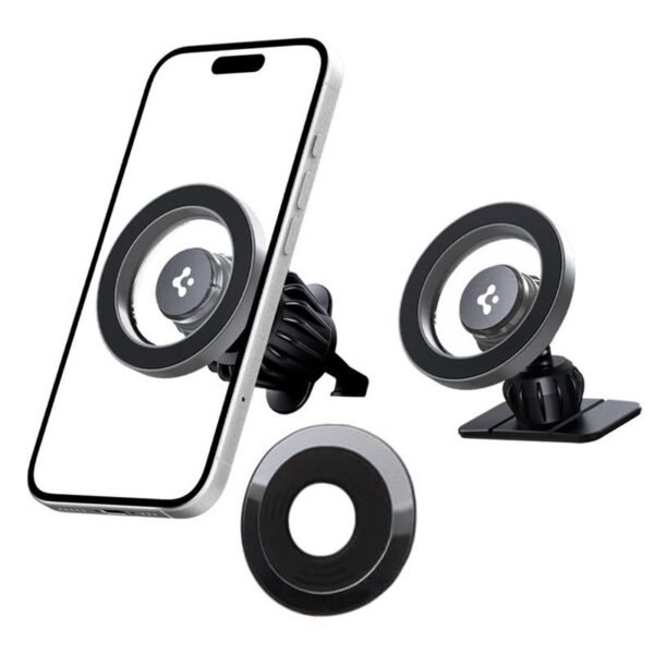 Spigen MFT13 Magnetisch MagSafe Dashboard & Vent Autohouder Zilver