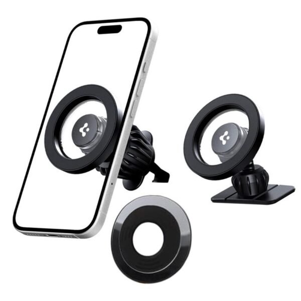 Spigen MFT13 Magnetisch MagSafe Dashboard & Vent Autohouder Zwart