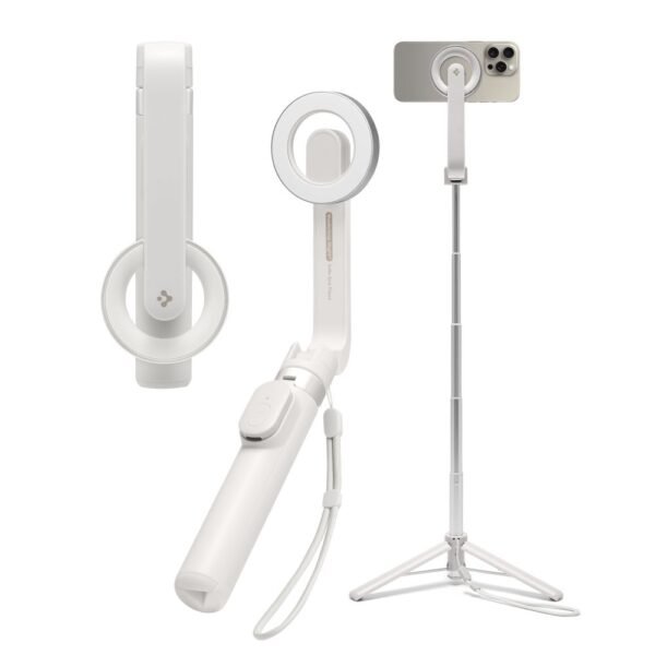 Spigen S571W MagSafe Bluetooth Selfiestick Statief Dune Beige