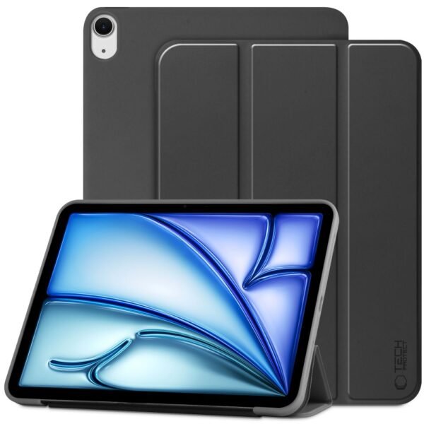 Tech-Protect Smartcase iPad Air 10.9” 4 / 5 / 2020-2022 / 11 6 / 7 / 8 / 2024-2026 Zwart