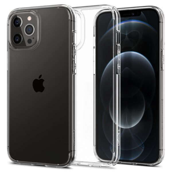 Spigen Ultra Hybrid Crystal Hoesje iPhone 12 / 12 Pro Transparant