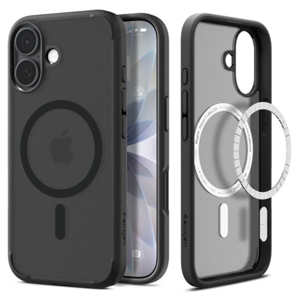 Spigen Ultra Hybrid Mag MagSafe iPhone 17 Frost Zwart