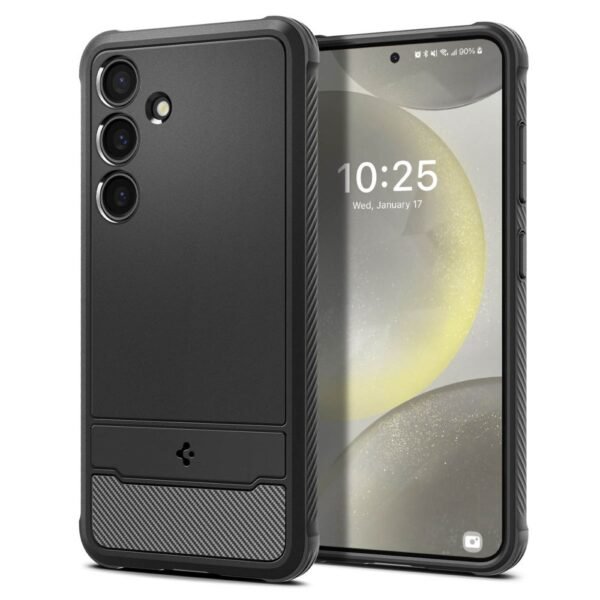 Spigen Rugged Armor Galaxy S24 Mat Zwart