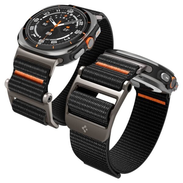 Spigen Durapro Flex Samsung Galaxy Watch Ultra 2024 / 2025 (47 Mm) Zwart
