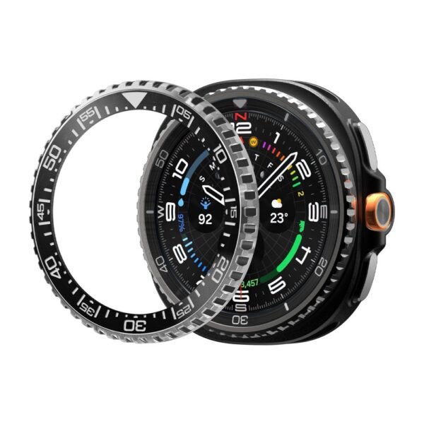 Spigen Bezel Tune Pro Diver Samsung Galaxy Watch 8 Classic (46 Mm) Zwart