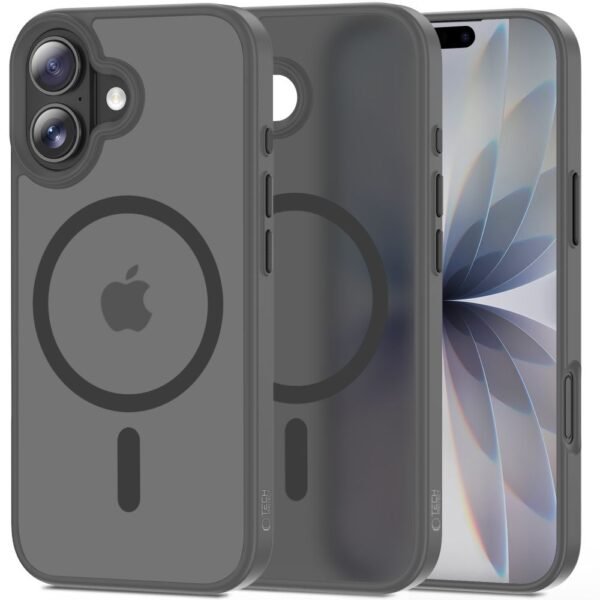 Tech-Protect MagMat MagSafe Hoesje iPhone 17 Mat Crayon Grijs