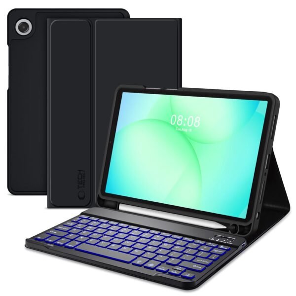 Tech-Protect Sc Pen + Toetsenbord Galaxy Tab A9+ / A11+ Plus 11.0 X210 / X215 / X216 / X230 / X235 / X236 Zwart
