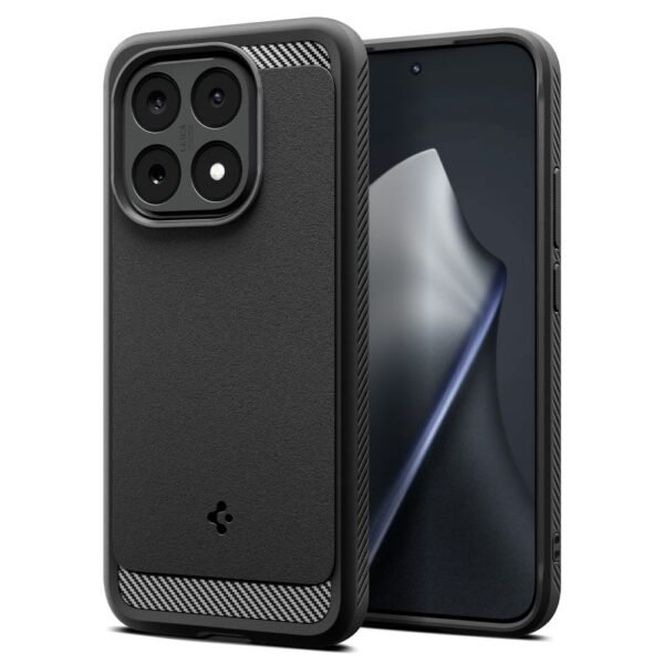 Spigen Rugged Armor Xiaomi 15T Mat Zwart