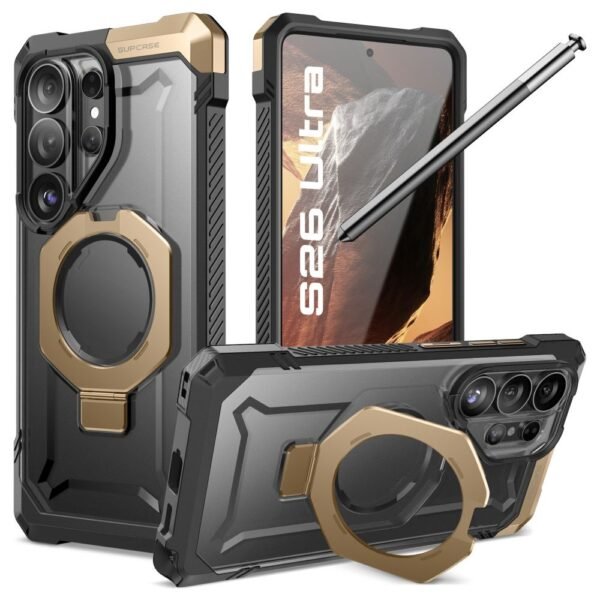 SUPCASE UB Grip MagSafe Hoesje Samsung Galaxy S26 Ultra Desert