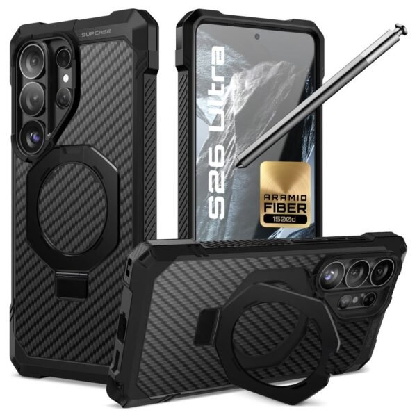 SUPCASE UB Grip MagSafe Hoesje Samsung Galaxy S26 Ultra Aramid