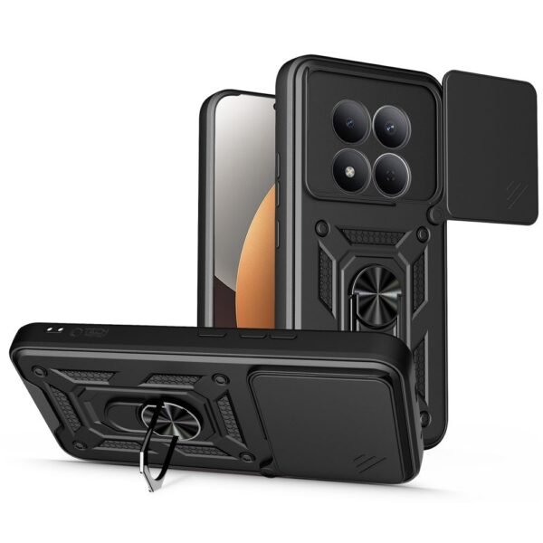 Tech-Protect Camshield Pro Xiaomi POCO M8 Pro / Redmi Note 15 Pro+ Plus 5G Mat Zwart