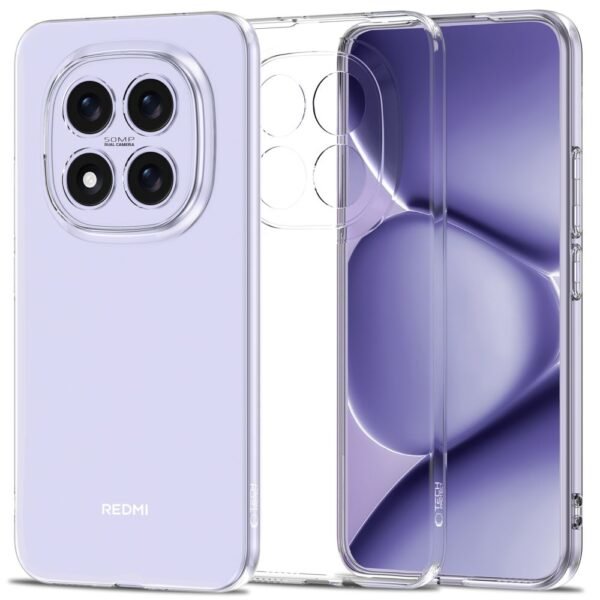 Tech-Protect Flexair Xiaomi POCO M8 Pro / Redmi Note 15 Pro+ Plus 5G Transparante