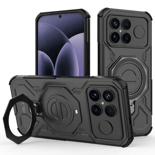 Tech-Protect Tacticstand MagSafe Xiaomi POCO F8 Ultra Mat Zwart