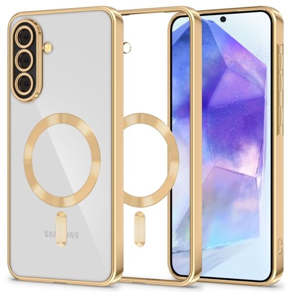 Tech-Protect Magflex MagSafe Galaxy A57 5G Shiny Goud
