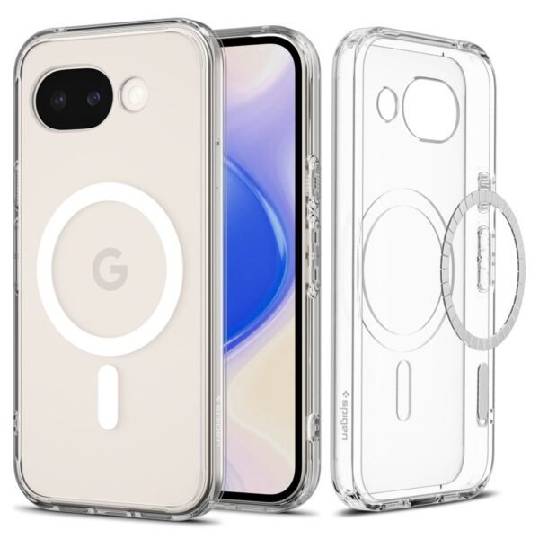 Spigen Ultra Hybrid Mag MagSafe Google Pixel 10A Transparante/Wit