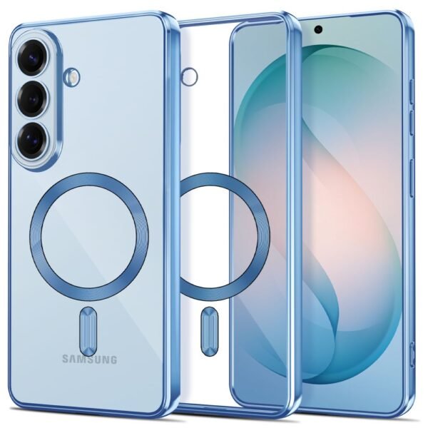 Tech-Protect MagFlex MagSafe Hoesje Samsung Galaxy S26 Sky Blauw