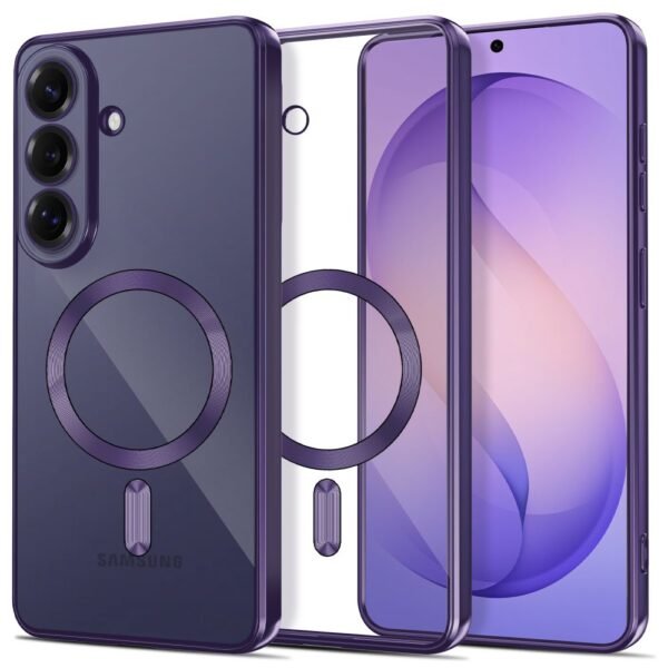 Tech-Protect MagFlex MagSafe Hoesje Samsung Galaxy S26 Cobalt Violet