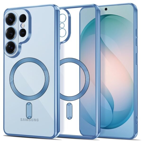 Tech-Protect MagFlex MagSafe Hoesje Samsung Galaxy S26 Ultra Sky Blauw