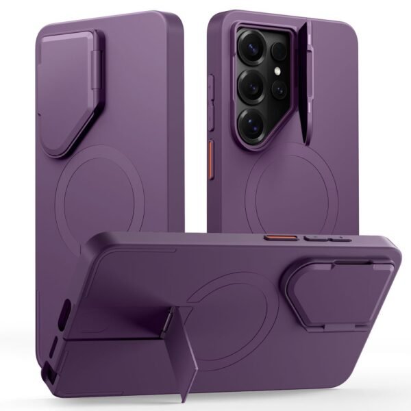 Tech-Protect Kevlar Aura MagSafe Hoesje Samsung Galaxy S26 Ultra Violet