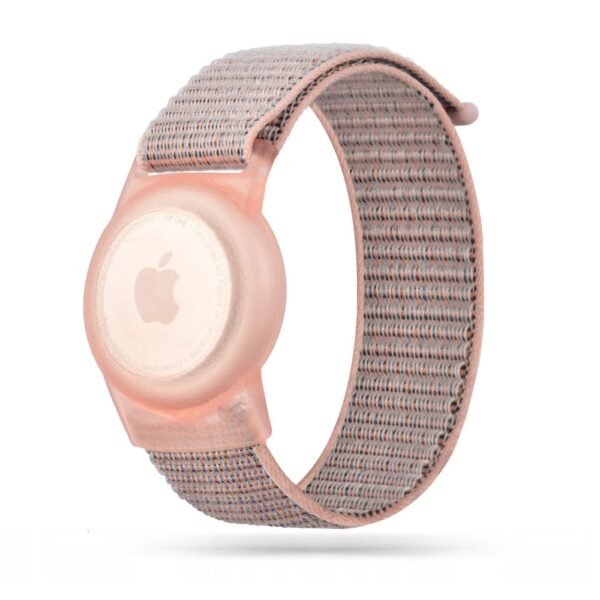Tech-Protect Nylon for Kids Apple Airtag 1 / 2 Roze
