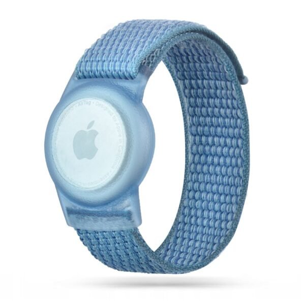 Tech-Protect Nylon for Kids Apple Airtag 1 / 2 Blauw