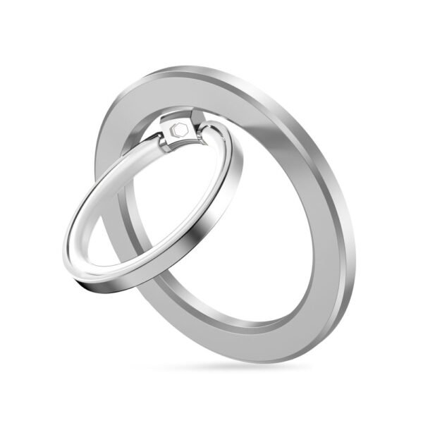 Tech-Protect MMR300 Magnetisch MagSafe Telefoon Ring Zilver