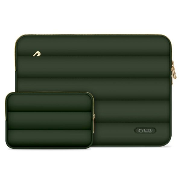Tech-Protect Puffy Laptop 15-16 Army Groen