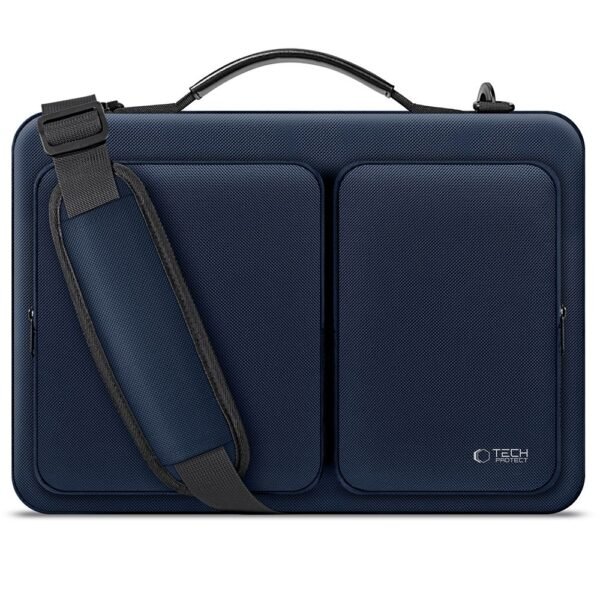 Tech-Protect Defender Tas Laptop 15-16 Marineblauw Blauw