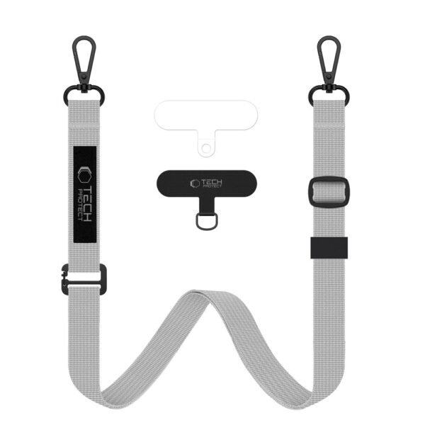 Tech-Protect C6S Koord Crossbody Crayon Grijs