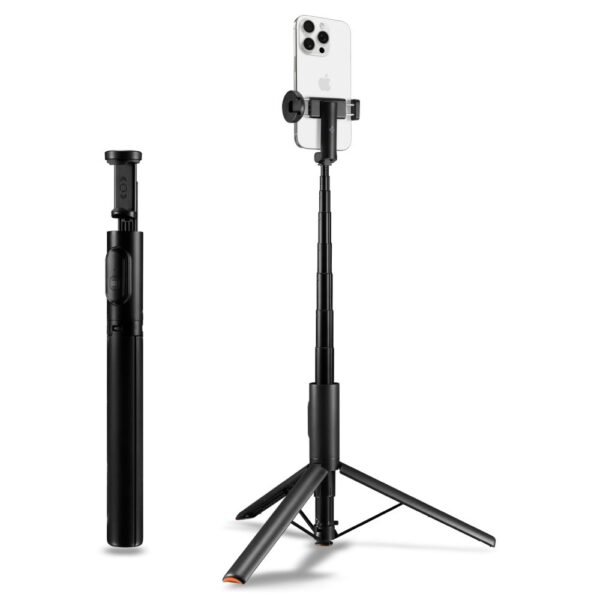 Spigen S541W Bluetooth Selfiestick Statief Zwart