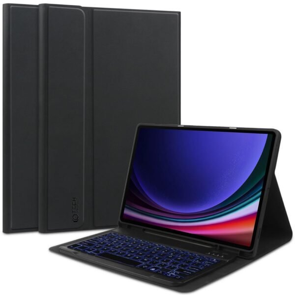 Tech-Protect Sc Pen + Toetsenbord Galaxy Tab S9 11.0 / S9 FE / S10 FE / S10 Lite 10.9 X710 / X716B / X510 / X516B / X520 / X526 / X400 / X406B Zwart