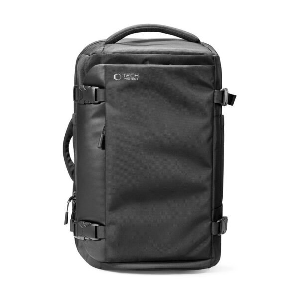 Tech-Protect Defender S40 Ryanair & Wizzair Travel Laptop Cabin Backpack 20L 40X20X25 Zwart