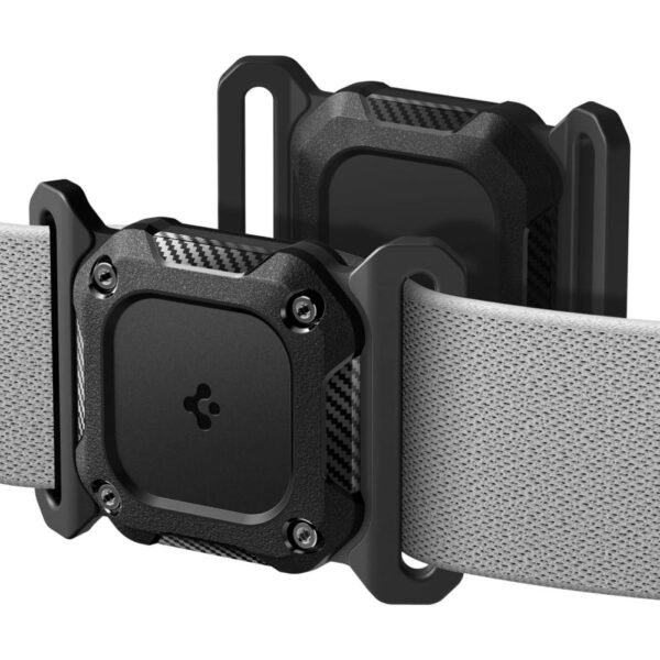 Spigen Tough Armor Apple Airtag 1 / 2 for Pet Collar Zwart