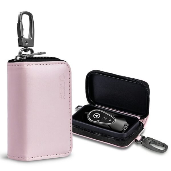 Tech-Protect Klatka Faradaya KLR300 Pouch Keyless Rfid Signal Blocker Hoes Roze