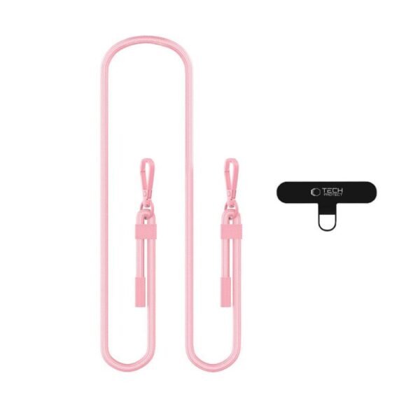 Tech-Protect C5SE Koord Crossbody Bandje Baby Roze