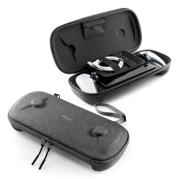 Spigen Klasden Pouch Sony Playstation Portal Remote Charcoal Grijs
