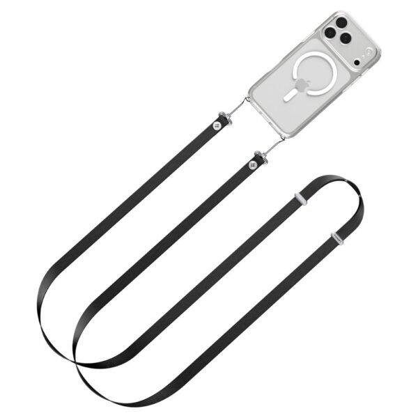 Spigen DA30L Lanyard Bandje Crossbody Zwart