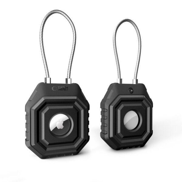 Tech-Protect Kevlar Seal Apple Airtag 1 / 2 Zwart