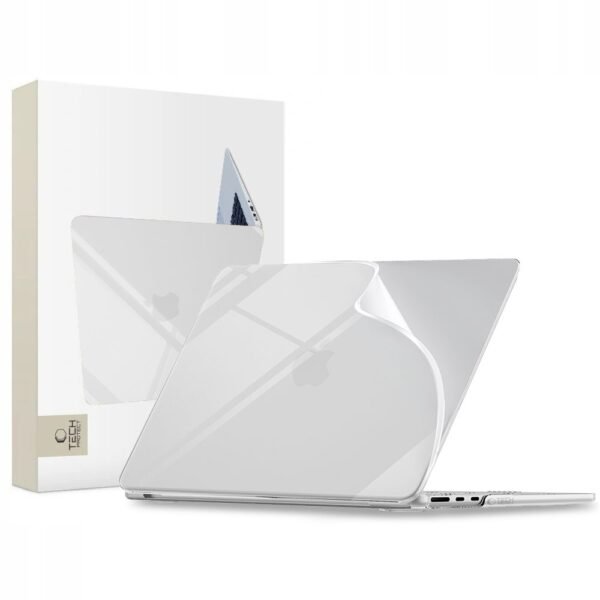 Tech-Protect SoftShell MacBook Air 15 M2-M5 2023-2026 Crystal Transparant