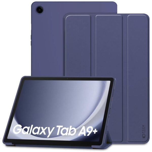 Tech-Protect Smartcase Galaxy Tab A9+ Plus 11.0 X210 / X215 / X216 Marineblauw