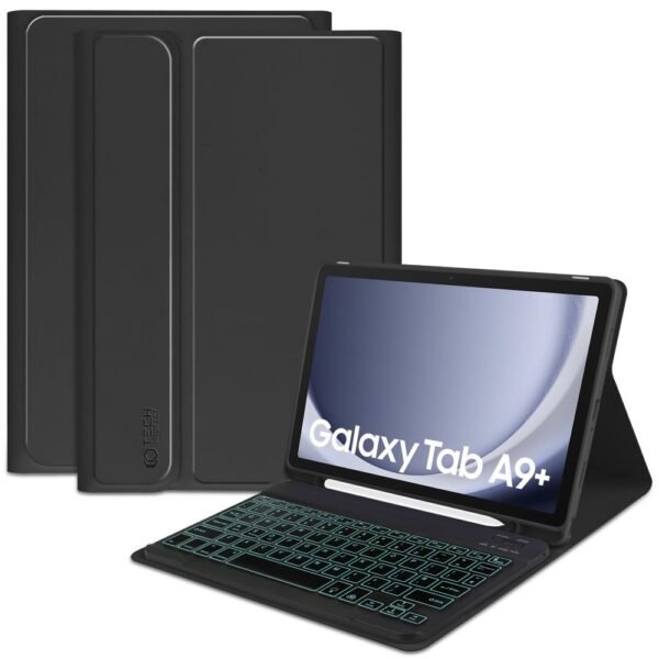 Tech-Protect Sc Pen + Toetsenbord Galaxy Tab A9+ Plus 11.0 X210 / X215 / X216 Zwart