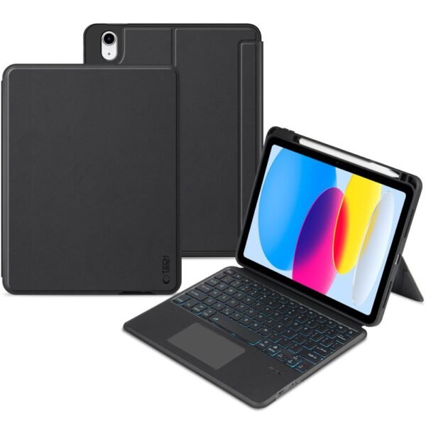 Tech-Protect Scmag Pen + Toetsenbord iPad 10.9” 10 / 2022 / 11” 11 / 2025 Zwart