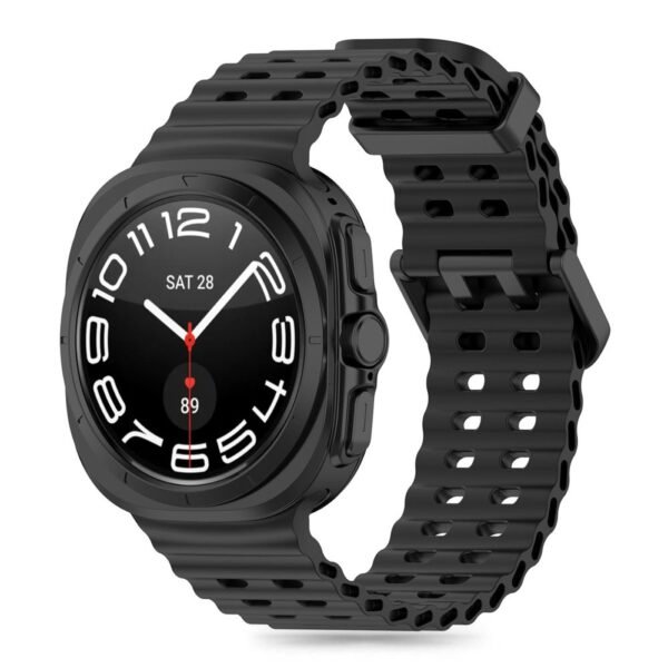 Tech-Protect Iconband Pro Samsung Galaxy Watch Ultra 2024 / 2025 (47 Mm) Zwart